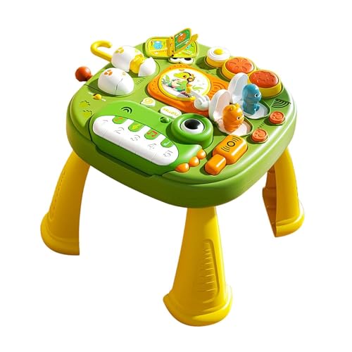 Oshhni Baby-Aktivitätstisch, beschäftigte Kinder, pädagogischer Aktivitätstisch, musikalische Früherziehung, Spieltisch für Neujahrsgeschenk, Kleinkinder und von Oshhni