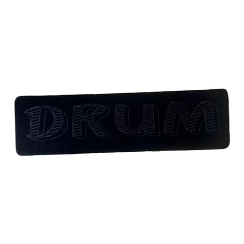 Oshhni Bass Drum Hoop Protector Kick Drum Pedal Pad für Instrumententeile Zubehör von Oshhni