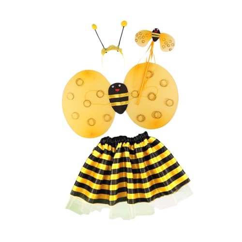 Oshhni Bumble Kostüm für Kinder, Zubehör, Cosplay-Set für Parade, Urlaub, Karneval, Style D von Oshhni