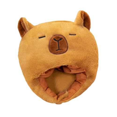 Oshhni Capybara Hut Cosplay Kopfschmuck Dekor Kostüm Kappe für Kostüm Karneval Party von Oshhni