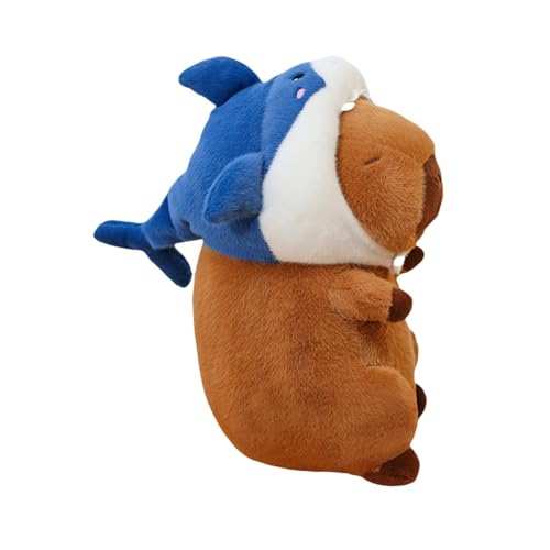 Oshhni Capybara-Plüschtier, Capybara-Stofftier, Kinderzimmer-Dekor, Cartoon-Plüschtier, süßes Capybara-Stofftier für Teenager und Erwachsene, 30cm von Oshhni