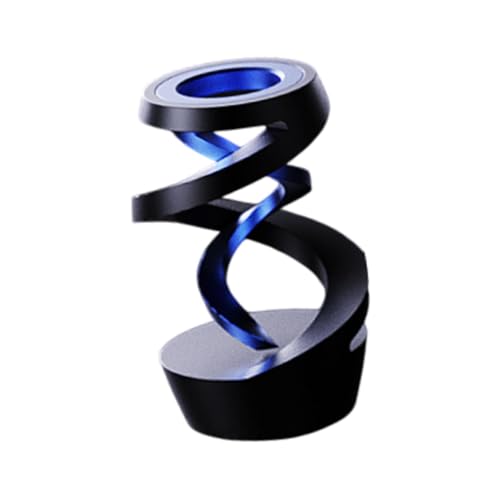 Oshhni Defying Schreibtischspielzeug Desktop Rotierendes Gyroskop Ornament Metall Kreatives Schreibtisch-Zappelspielzeug für Erwachsene für die, Blau von Oshhni