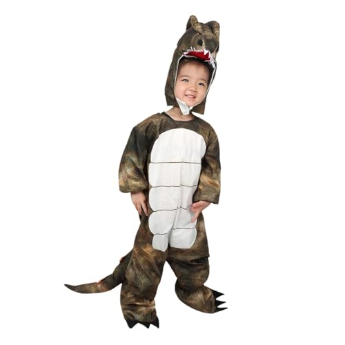 Oshhni Dinosaurier-Kostüm für Kinder, Kostüm, Neuheit, Kostüm, Dinosaurier-Overall, XL von Oshhni