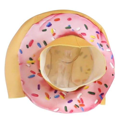 Oshhni Donut Hut Cosplay Spielzeug Lustige Kappe für Karneval Festival Geburtstag Party Halloween von Oshhni