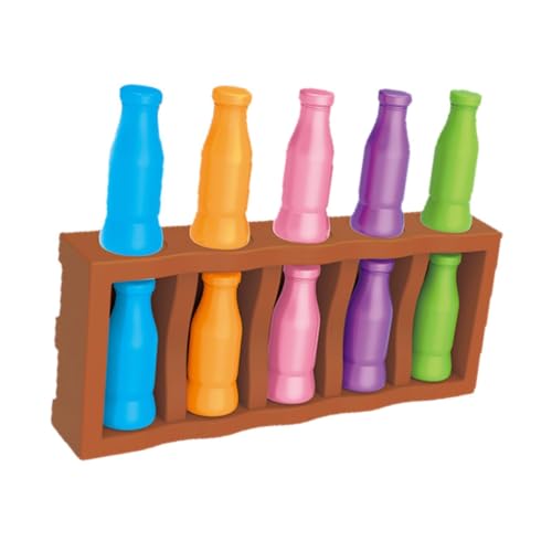 Oshhni Farbabgleichsspiel, Frühe Bildung, Intelligenzentwicklung, Farbratespiel für, 10 Flasche Oshhni Farbabgleichsspiel, Frühe Bildung, Intelligenzentwicklung, Farbratespiel für, 10 Flasche von Oshhni