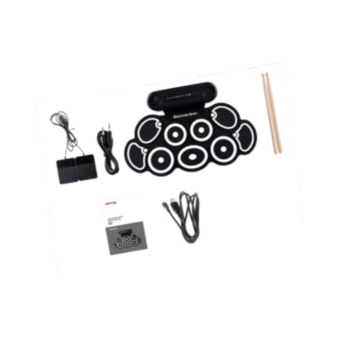 Oshhni Hand Set Professional mit Drumsticks Tragbare Drum Kits von Oshhni