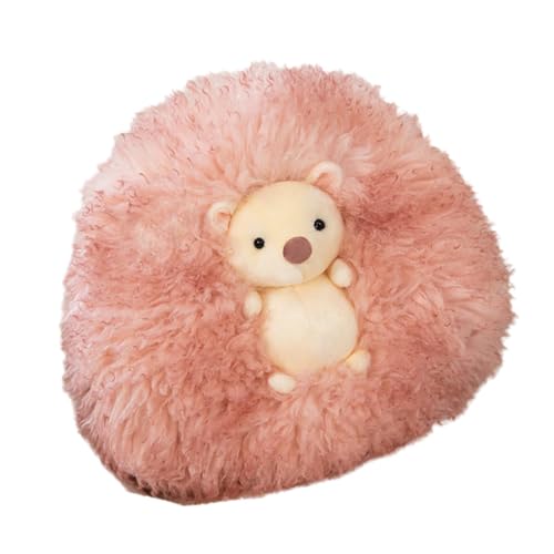 Oshhni Hedgehog Plüsch gefülltes Tier Hedgehog werfen Spielzeug 16 '' kuschely niedliches Tiermodell Plüsch Spielzeugpuppe für Teenager Party Gefällt Mir, Rosa von Oshhni