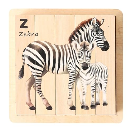 Oshhni Holz Puzzle für Kinder, Tier Puzzles Cartoon Kreative Vorschul-Lern aktivitäten für 3-6 Jahre alte Geburtstags Geschenke von Oshhni