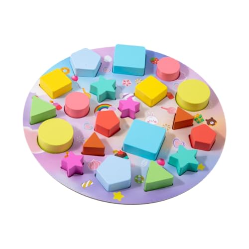 Oshhni Holzformsortierspielzeug Lernspielzeug Form passende Blöcke Babyblöcke für 2 3 4 5 Oshhni Holzformsortierspielzeug Lernspielzeug Form passende Blöcke Babyblöcke für 2 3 4 5 von Oshhni
