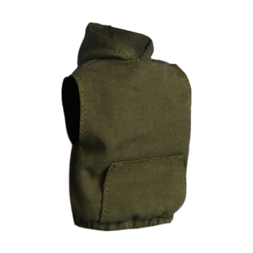 Oshhni Hoodie-Modell im Maßstab 1/12, Puppenkleidung, Ankleidepuppendekor, Miniatur-DIY-Modemodell, Spielzeug für 6-Zoll-Actionfiguren, GrÜn Oshhni Hoodie-Modell im Maßstab 1/12, Puppenkleidung, Ankleidepuppendekor, Miniatur-DIY-Modemodell, Spielzeug für 6-Zoll-Actionfiguren, GrÜn von Oshhni