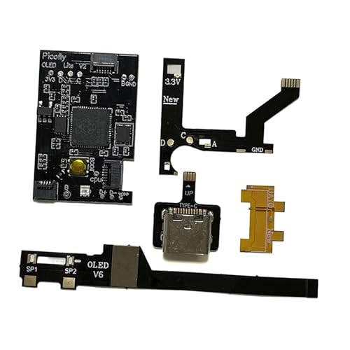 Oshhni -Kabelchip direkt ersetzen, aktualisierbar, stabile Leistung, Premium-Ersatzteile, Spielzubehör, für Picofly OLED von Oshhni