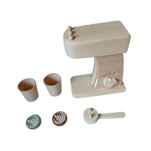 Oshhni Kinder Kaffeemaschine, Rollenspiel, Espressomaschine, Spielset für Mädchen Und Jungen, Geschenke von Oshhni