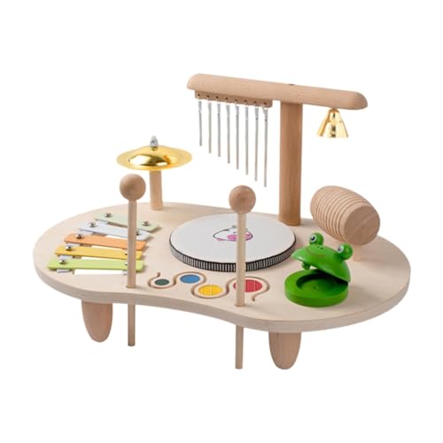 Oshhni Kinder-Schlagzeug, Musikinstrumenten-Set, Motorik-Lernspielzeug, Xylophon, Schlagzeug für Mädchen und Jungen, Partygeschenke für Kinder Oshhni Kinder-Schlagzeug, Musikinstrumenten-Set, Motorik-Lernspielzeug, Xylophon, Schlagzeug für Mädchen und Jungen, Partygeschenke für Kinder von Oshhni