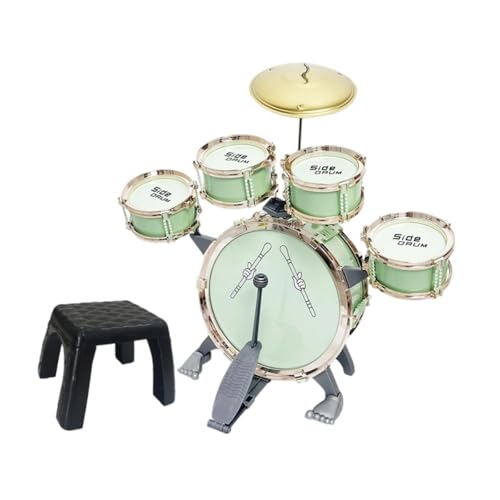 Oshhni Kinder-Schlagzeug, Percussion-Musikinstrumente, Spielzeug, Hand-Auge-Koordination, Jazz-Schlagzeug, für Kindertagsgeschenk, Partykonzert Oshhni Kinder-Schlagzeug, Percussion-Musikinstrumente, Spielzeug, Hand-Auge-Koordination, Jazz-Schlagzeug, für Kindertagsgeschenk, Partykonzert von Oshhni