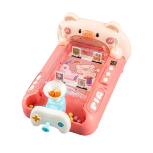 Oshhni Kinder Spiel Arcade Maschine Kindergarten Belohnung Spielzeug Set Kinder für Kinder, Schwein von Oshhni