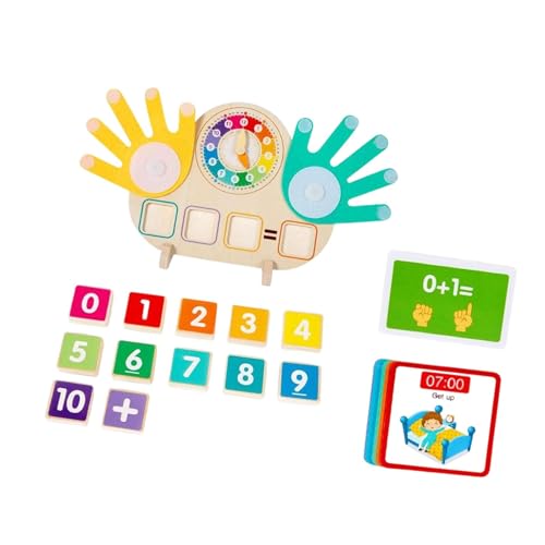 Oshhni Kleines Lernspielzeug für Fingermathematik, Zahlenzählen, Addition und Subtraktion für Geburtstage Oshhni Kleines Lernspielzeug für Fingermathematik, Zahlenzählen, Addition und Subtraktion für Geburtstage von Oshhni