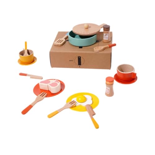 Oshhni Küche Kochpfanne Spielset Kleinkinder Pretend Kochen Spielzeug Küche Spielset für Kinder von Oshhni