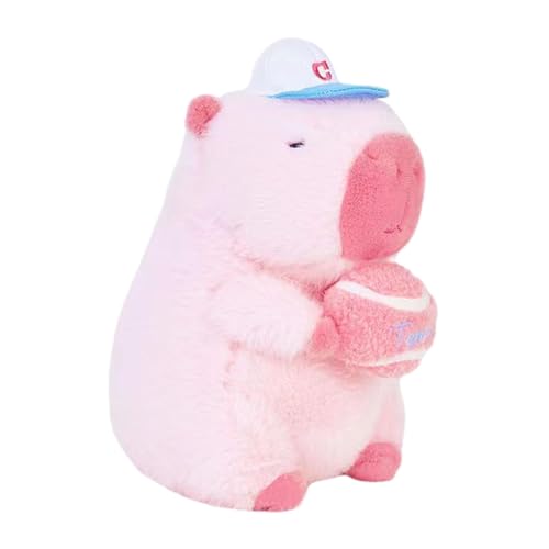 Oshhni Kuscheltier Capybara, Weiches Plüschtier für Kinder Und Erwachsene, ROSA, 40CM von Oshhni