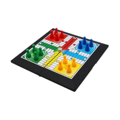 Oshhni Ludo, klassisches Spielzeug-Brettspiel, fliegendes Schachspiel, fliegendes Schach, Reise-Familienspiel für Teenager, Unterhaltung, Freizeitspielzeug, von Oshhni