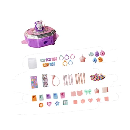 Oshhni Mädchen Spielzeug Handwerk Machen Kit Puzzle kreative süße pädagogische handgefertigte Schmuckset für Kinder Mädchen von Oshhni