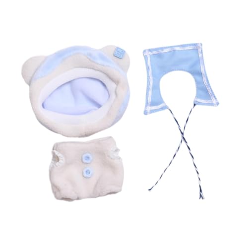 Oshhni Mini 6 Zoll Puppenkleidung Puppenoutfits Kleidung, DIY bezaubernd, süßer Puppenkleidungsanzug, Puppenkleidung für Kinder von Oshhni