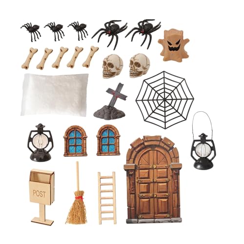 Oshhni Mini-Halloween-Horror-Dekorationsset, Kleiner Kürbis, Mikro-Landschaftsdekoration, Miniatur-Spielzeug-Foto-Requisiten, Lebensszene für Party Oshhni Mini-Halloween-Horror-Dekorationsset, Kleiner Kürbis, Mikro-Landschaftsdekoration, Miniatur-Spielzeug-Foto-Requisiten, Lebensszene für Party von Oshhni
