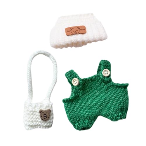 Oshhni Mini-Puppenkleidung, Puppen-Outfit, Zubehör, Kostüme, Geschenk, zum Anziehen, niedliche Puppenkleidung, Anzug, Puppenkleidung für 17 cm große, Style M von Oshhni