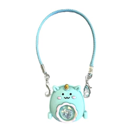 Oshhni Mini-Schultasche für Puppenhaus, winzige Schultasche, Rollenspiel-Spielzeugmodell, Kleiner Miniatur-Puppenrucksack für 1/12 Spielzeug, 1/12 Puppe, BLAU von Oshhni