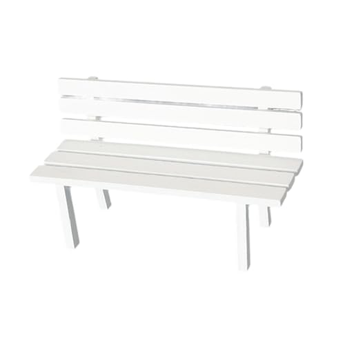 Oshhni Miniatur-Außenbank, Feengarten-Zubehör, Mini-Terrassenmöbel-Stuhlmodell Oshhni Miniatur-Außenbank, Feengarten-Zubehör, Mini-Terrassenmöbel-Stuhlmodell von Oshhni