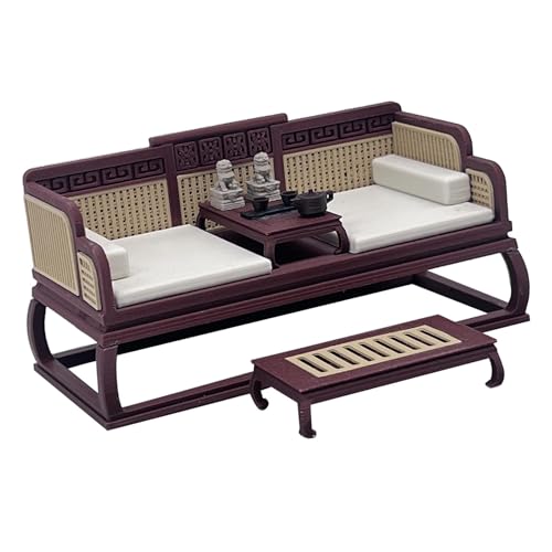 Oshhni Miniatur Chinesisches Bettmodell Traditionelles chinesisches Miniaturmöbeldekor Oshhni Miniatur Chinesisches Bettmodell Traditionelles chinesisches Miniaturmöbeldekor von Oshhni