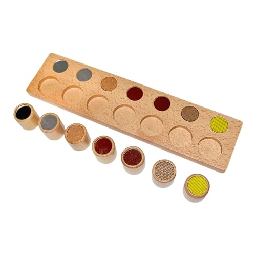 Oshhni Montessori Touching Board Vorschule Erziehen Interaktives Spielzeug Montessori Spielzeug von Oshhni