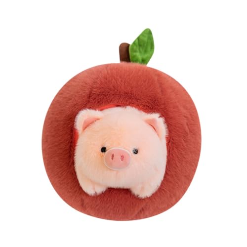 Oshhni Orange Schwein Plüsch Spielzeug Weiche Puppe Stofftier Spielzeug Wurfkissen Puppe für Schlafzimmer, 36cm von Oshhni