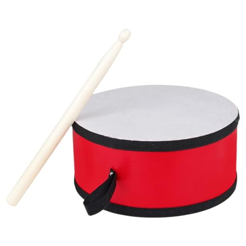 Oshhni Percussion Musikinstrument Trommel Handtrommel Holztrommelstöcke Spielzeugtrommel Set für Mädchen Jungen von Oshhni