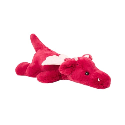 Oshhni Plüschtier mit fliegendem Drachen, Kuscheltier, Kuscheltier, Plüschspielzeug, Stofftier für Mädchen, Rot, 40 cm von Oshhni