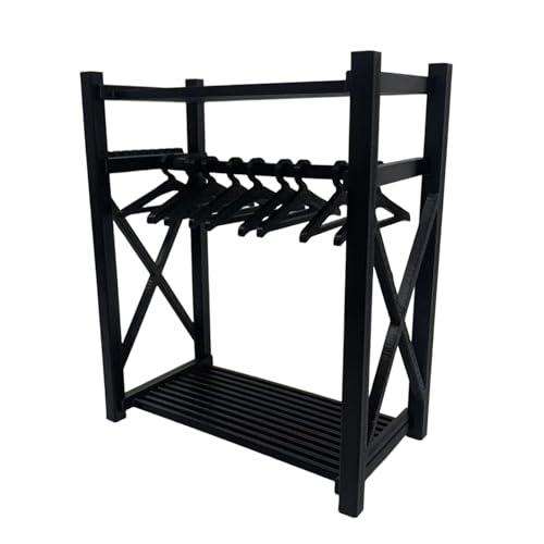 Oshhni Puppenhaus Kleiderschrank Miniatur Kleiderschrank Geburtstag Geschenk Decoracion Puppenhaus Möbel, Schwarz Oshhni Puppenhaus Kleiderschrank Miniatur Kleiderschrank Geburtstag Geschenk Decoracion Puppenhaus Möbel, Schwarz von Oshhni