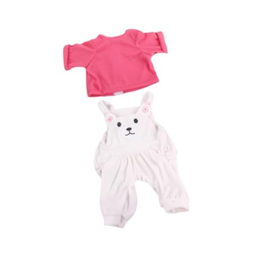 Oshhni Puppenkleidung Doll Spielzeug Outfit Outfit Set Puppenkleidung Strampler Overalls für 22 -Zoll -Mädchensammlungen Geburtstagsgeschenk von Oshhni