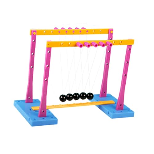 Oshhni Quadratische Bälle Ornament Lernspielzeug Newtons Cradle Balance Bälle von Oshhni