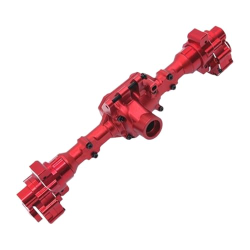 Oshhni RC Achsgehäuse für 1/10 RC Crawler R1003, Zubehör Und Ersatzteile, Rote Hinterachse von Oshhni