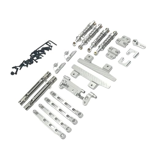 Oshhni RC-Auto-Ersatzteilsätze aus Metall, RC-Upgrade, RC-Zubehör für 1/12 MN82 LC79 RC-Hobbyauto, Silber von Oshhni