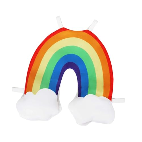 Oshhni Regenbogen -Cosplay -Kostüm für Kinderdekorative für Karnevalfeierlichkeiten, for S to M von Oshhni