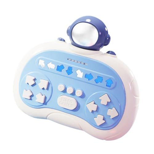 Oshhni Rhythmisches Handheld-Konsolenspiel, elektronisches Handheld-Spiel, Quick-Push-Spiel für Kinder, Geschenk für Jungen und Mädchen, Astronaut von Oshhni