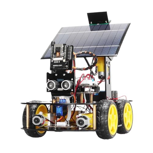 Oshhni Smart Solar Roboter Kit DIY Wissenschaft Experiment Modell Kits Smart Roboter Auto Jungen Mädchen von Oshhni