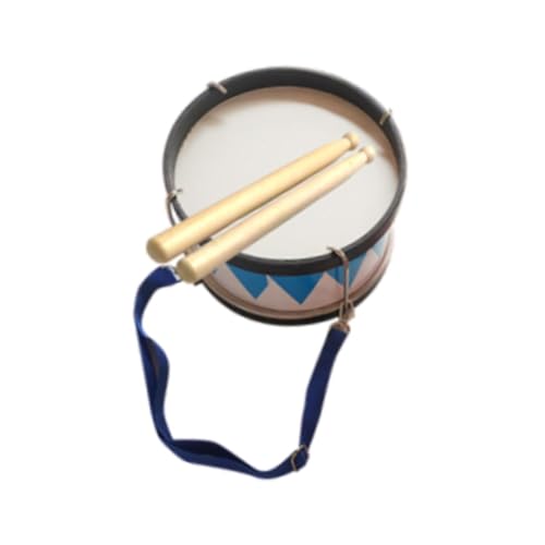 Oshhni Snare-Drum-Set für Kinder, Musikkunst, 2 Trommelstöcke, Musikunterrichts-Requisiten, Schlaginstrumente, Trommelspielzeug für Kinder zu Hause in der, Blau von Oshhni