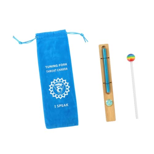 Oshhni Solo-Glockenspiel, Windspiel, Glocke, Tragetasche, Geschenke, Entwicklung, Meditationsspiel, Einzelton-Glockenspiel für Meditation, Kinder, , Blau von Oshhni