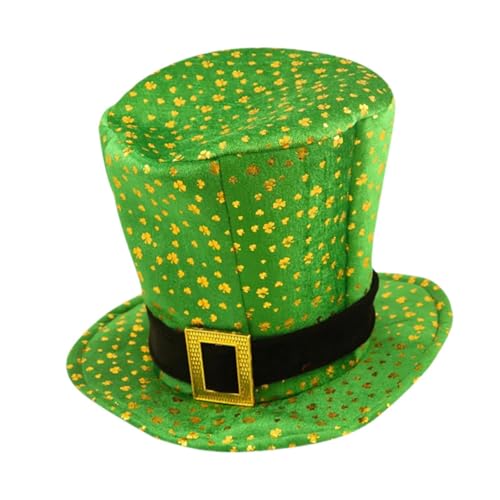 Oshhni St. Patrick's Day Hut Top Hut für das Spielen Spielfeier Maskerade, Style B von Oshhni