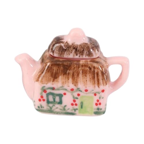 Oshhni Teekessel im Maßstab 1:12, Puppenhaus-Teekanne, realistische Skulptur, Mikrokeramik-Miniaturmodell für Restaurant, Küche, Esszimmer Oshhni Teekessel im Maßstab 1:12, Puppenhaus-Teekanne, realistische Skulptur, Mikrokeramik-Miniaturmodell für Restaurant, Küche, Esszimmer von Oshhni
