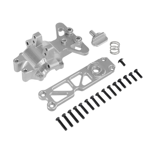 Oshhni Vordere obere Getriebeabdeckung Teile RC -Fahrzeugversorgungen RC -Auto Aluminiumlegierungs -Mehrnutzungsersatz für 16210, Silber von Oshhni