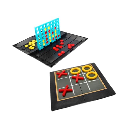 Oshhni Xo Game Toe Brettspiel XO Schach Brettspiel Familienspiel Toe Spiel zum Füllen von Geschenktüten Unterhaltung Familie von Oshhni