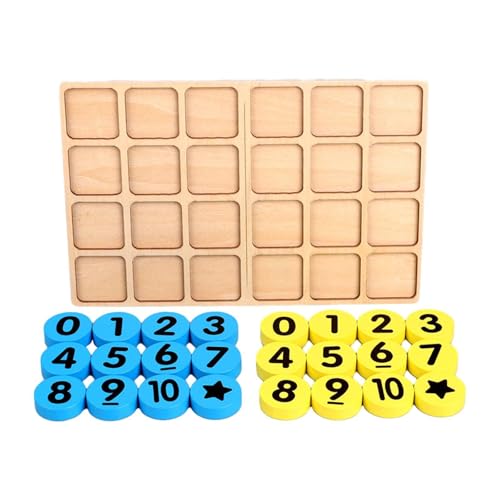 Oshhni Zahlenspiel, pädagogisches Spielzeug, Brettspiel, frühes Lernen für, Jungen und Mädchen im Alter von 3, 4, 5, 6 Oshhni Zahlenspiel, pädagogisches Spielzeug, Brettspiel, frühes Lernen für, Jungen und Mädchen im Alter von 3, 4, 5, 6 von Oshhni