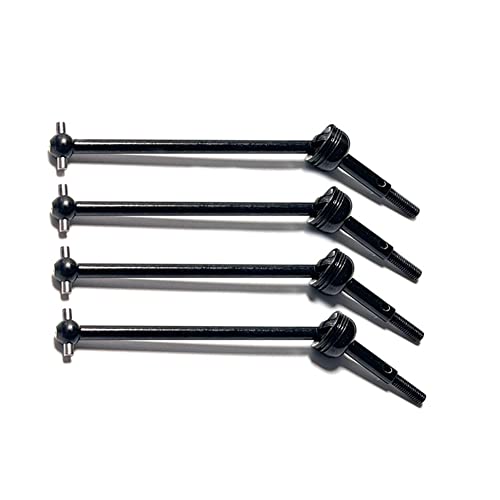 Osmond RC Auto und Hinterrad Shaft Cvd für Weili 144010 144001-02 124017-16-18 124019 (schwarz) von Osmond